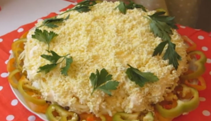 Мимоза рецепт классический с консервами пошаговое с фото с сыром